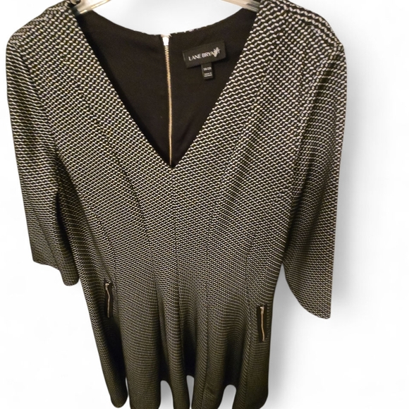 PLUS SIZE******Lane Bryant Black and White Top - Picture 3 of 7